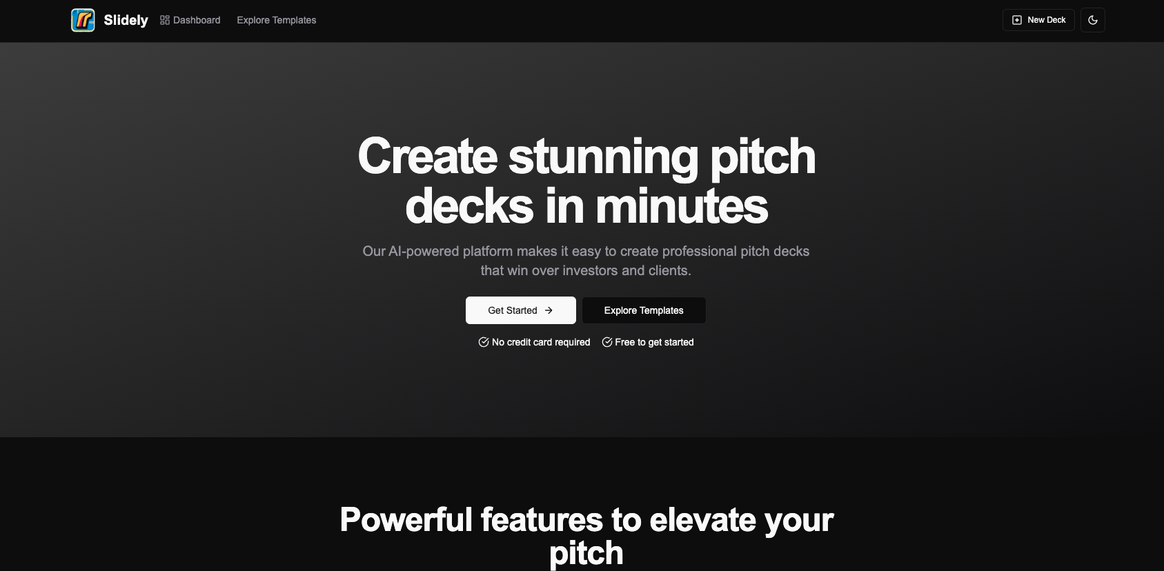 Slidely Presentations
